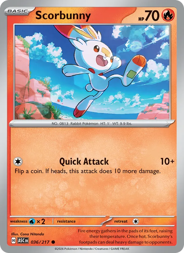 Scorbunny (xASC 036)