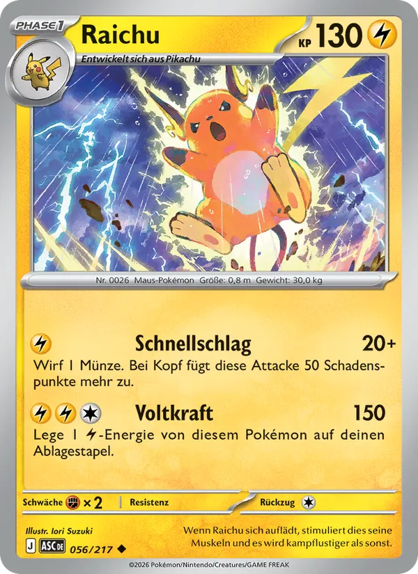 Raichu (xASC 056)