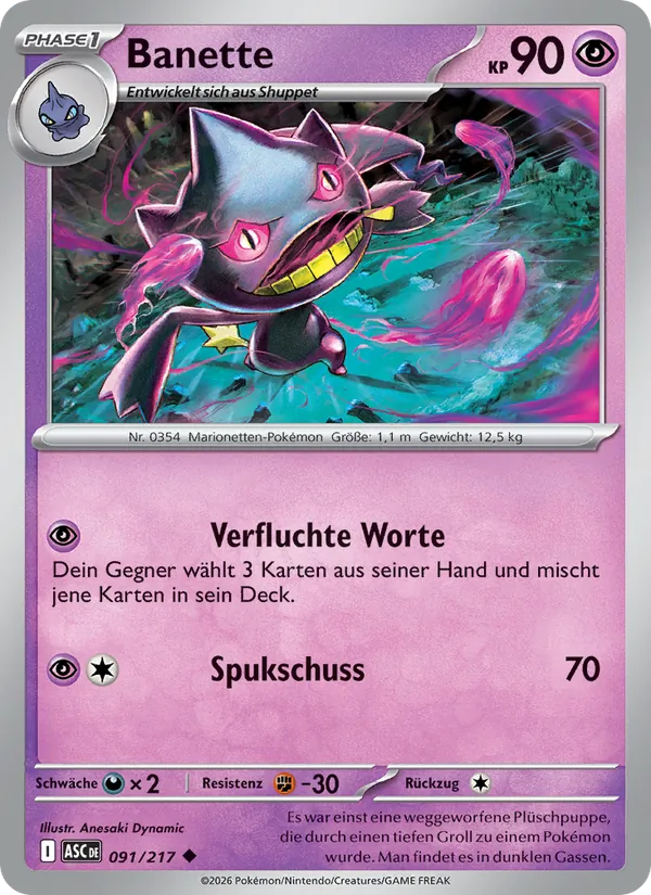 Banette (xASC 091)