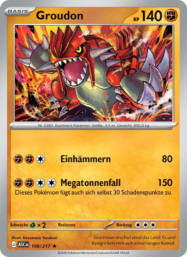 Groudon (xASC 108)