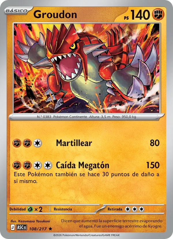 Groudon (xASC 108)