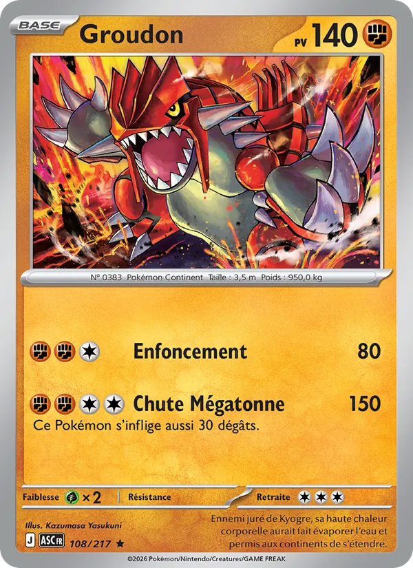 Groudon (xASC 108)