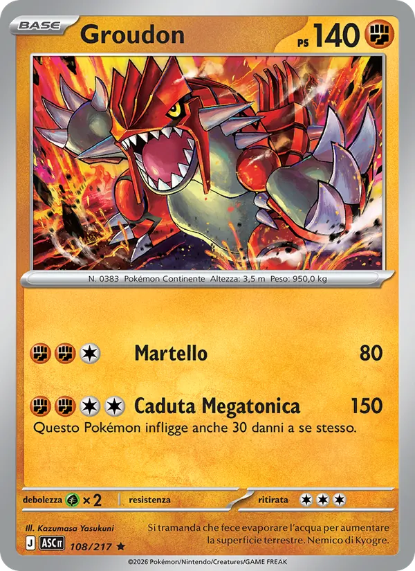Groudon (xASC 108)