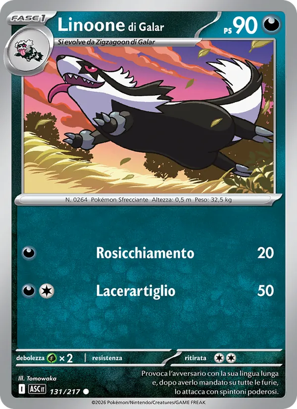 Galarian Linoone (xASC 131)