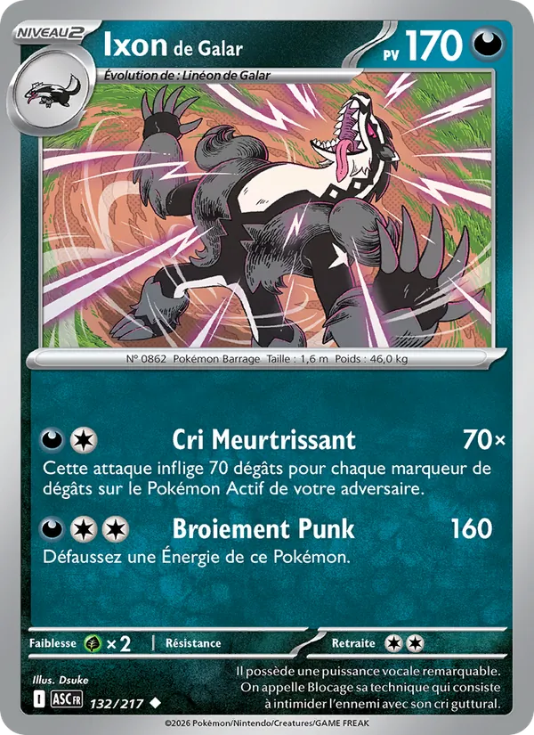 Galarian Obstagoon (xASC 132)