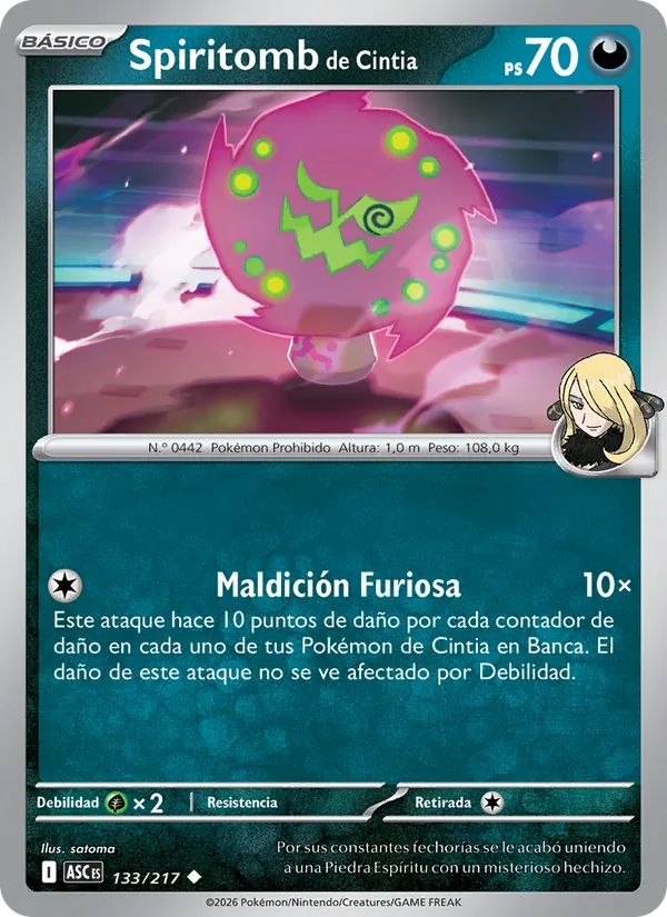 Cynthia's Spiritomb (xASC 133)