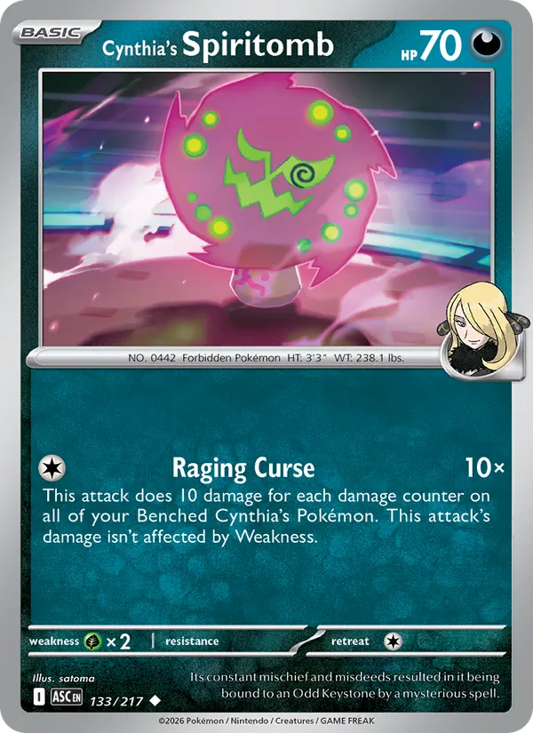 Cynthia's Spiritomb (xASC 133)