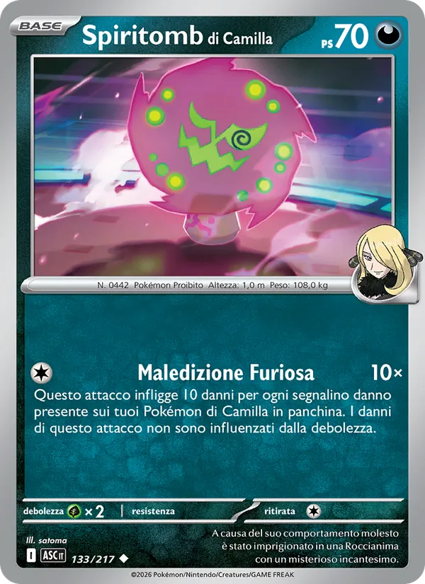 Cynthia's Spiritomb (xASC 133)
