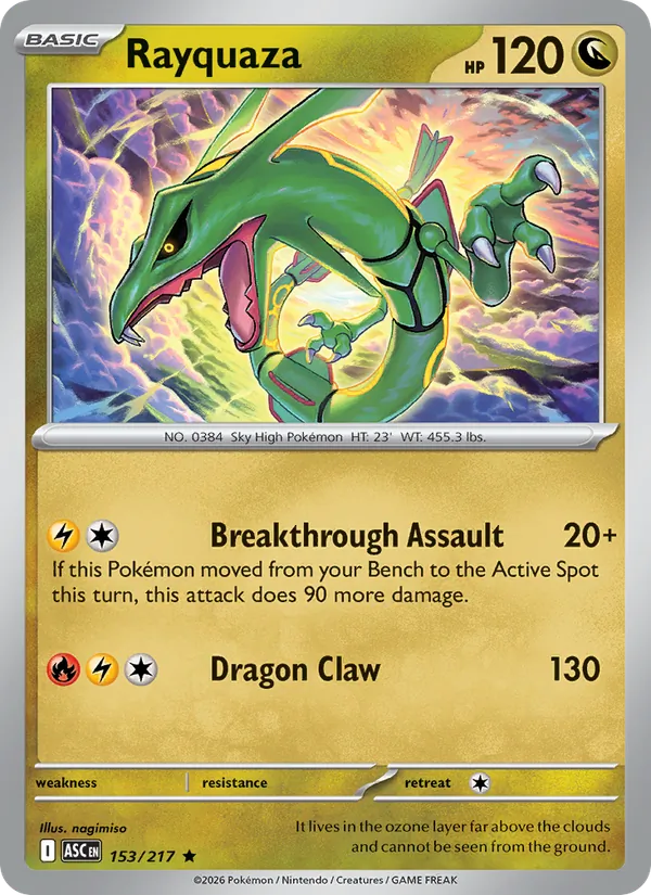 Rayquaza (xASC 153)