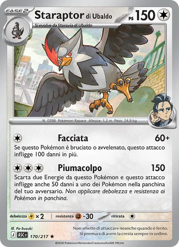 Staraptor di Ubaldo (xASC 170)