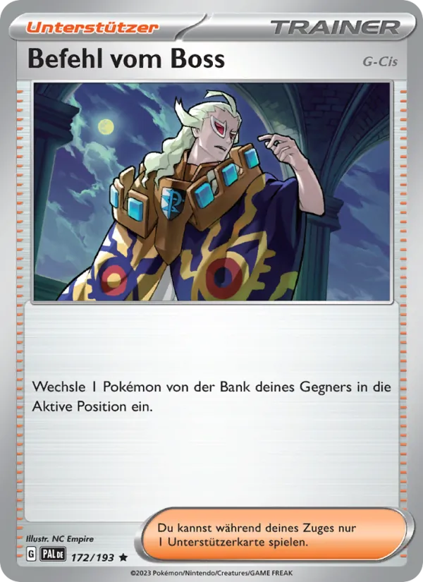 Befehl vom Boss - G-Cis (PAL 172)