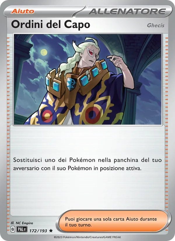 Boss's Orders - Ghetsis (PAL 172)