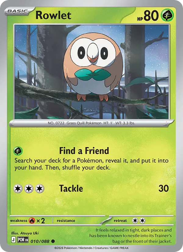 Rowlet (POR 010)