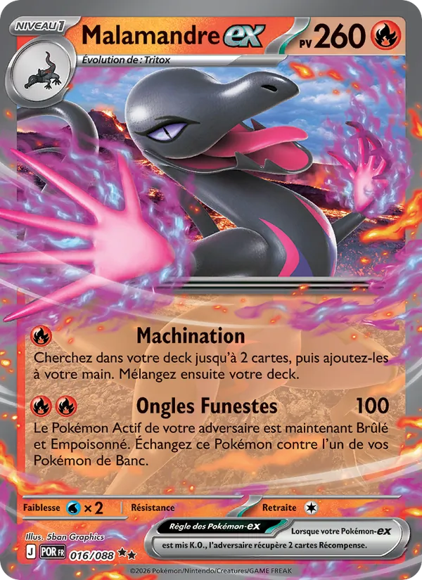 Salazzle ex (POR 016)