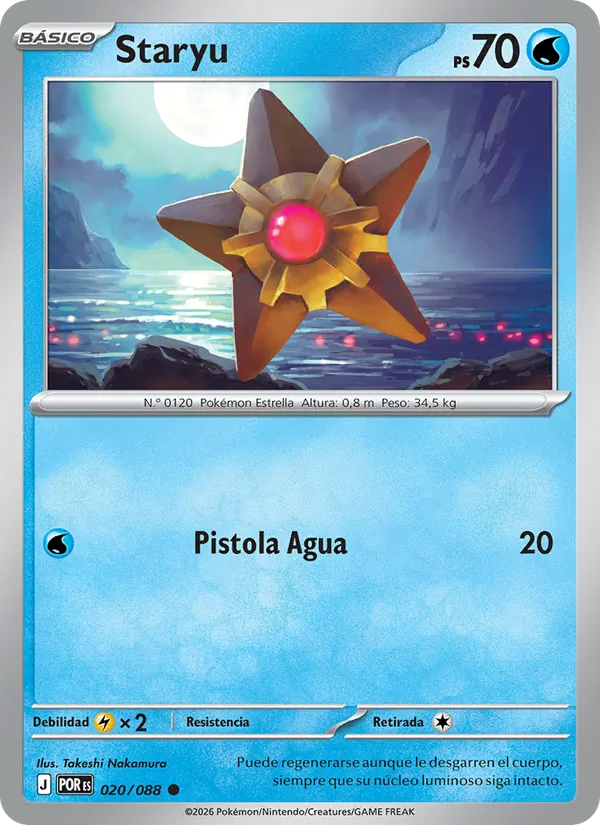 Staryu (POR 020)