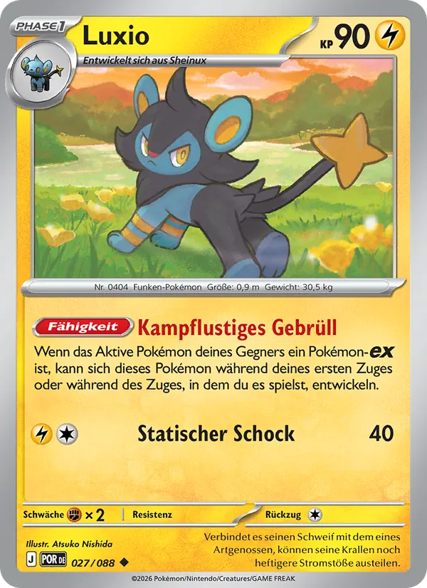 Luxio (POR 027)