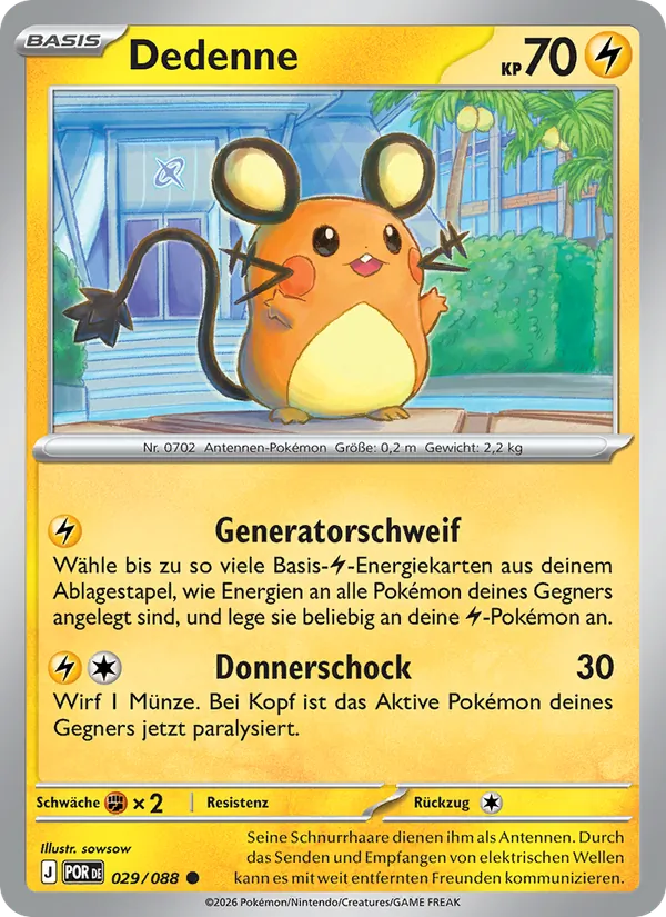 Dedenne (POR 029)