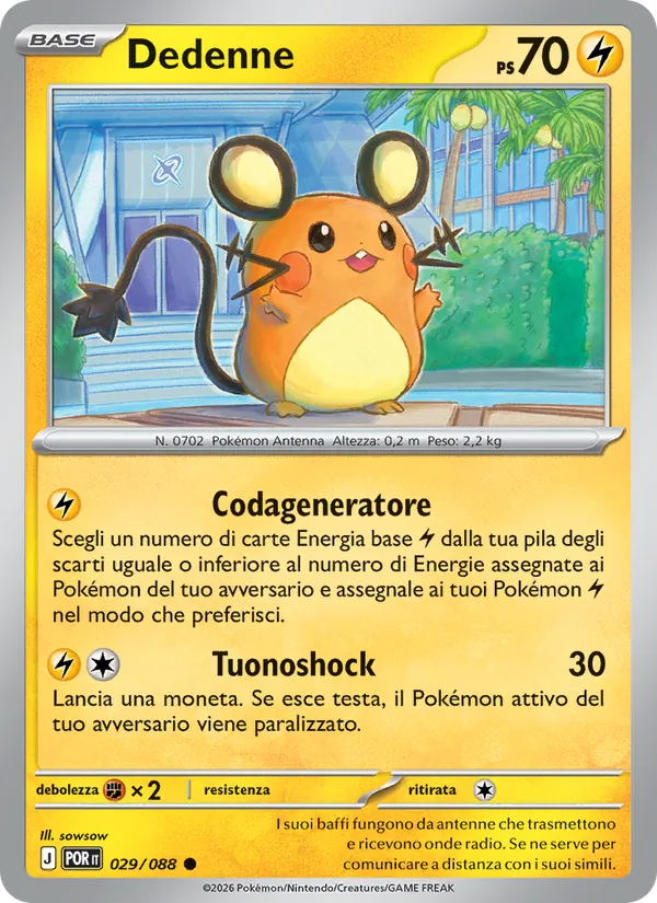 Dedenne (POR 029)