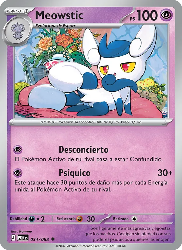 Meowstic (POR 034)