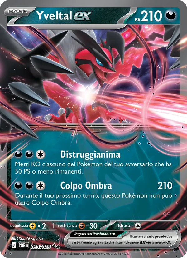 Yveltal ex (POR 053)