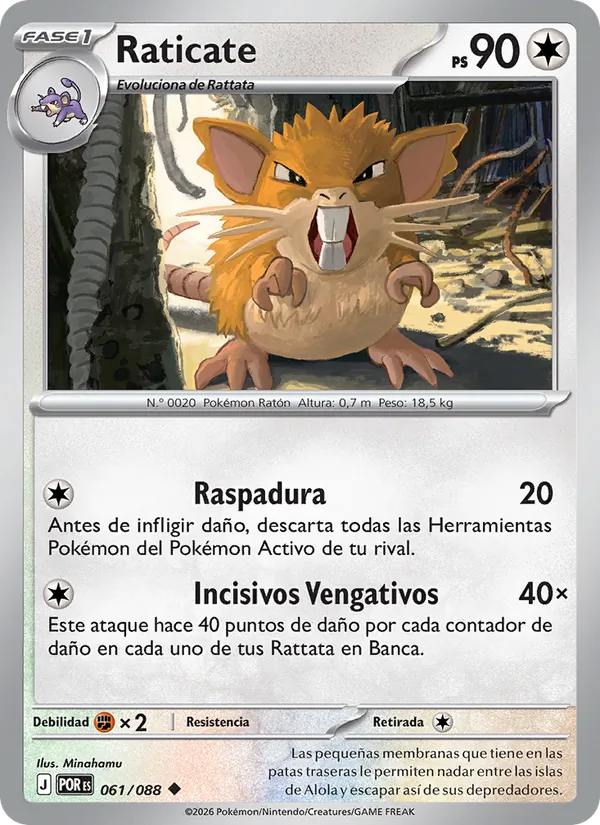 Raticate (POR 061)