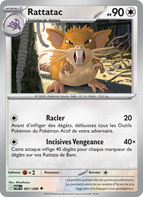 Raticate (POR 061)