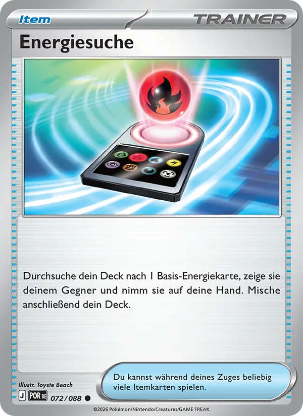 Energiesuche (POR 072)