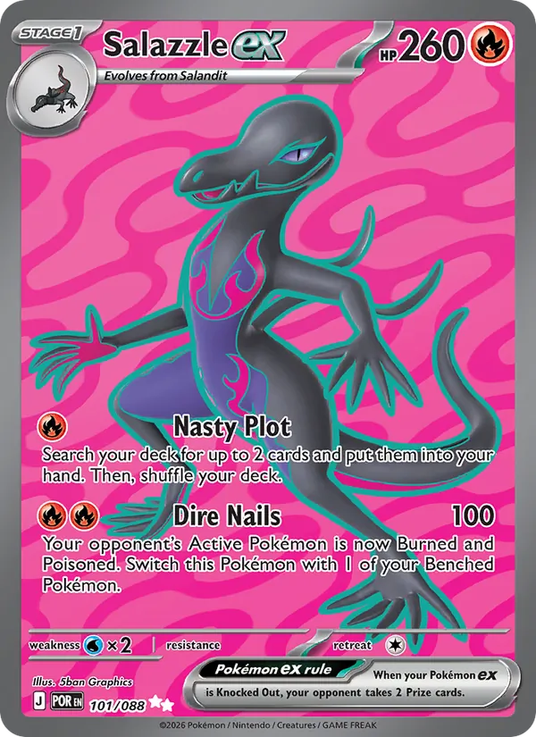 Salazzle ex (POR 101)