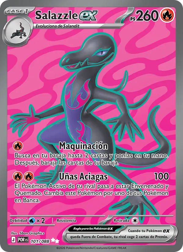 Salazzle ex (POR 101)