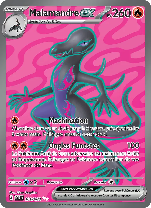 Salazzle ex (POR 101)