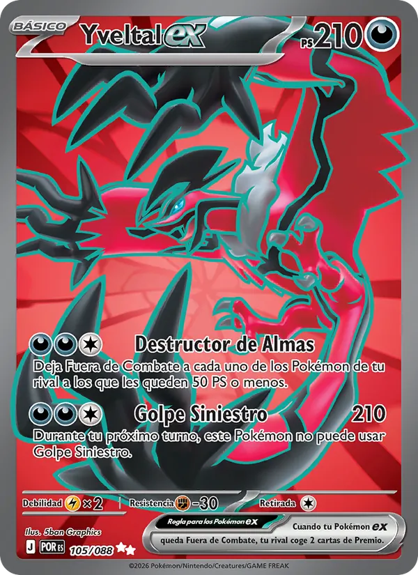 Yveltal ex (POR 105)