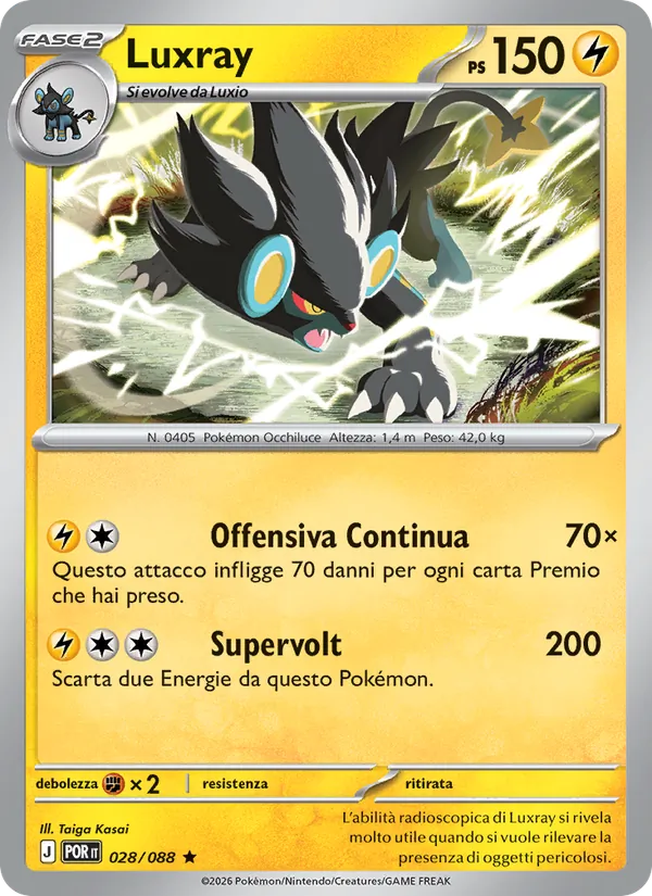 Luxray (xPOR 028)
