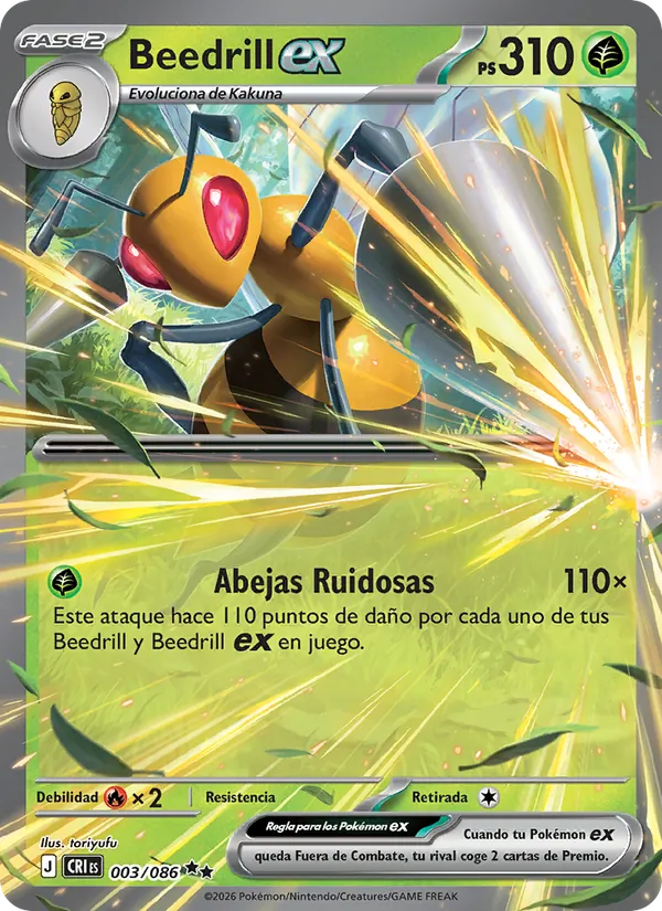 Beedrill ex (CRI 003)