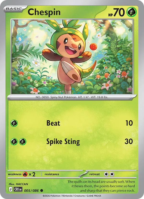 Chespin (CRI 005)
