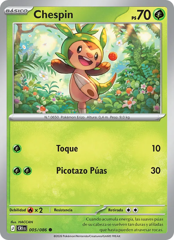 Chespin (CRI 005)