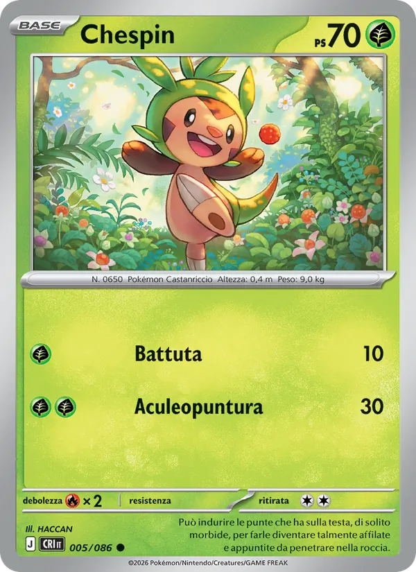 Chespin (CRI 005)