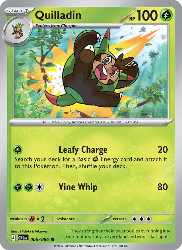 Quilladin (CRI 006)