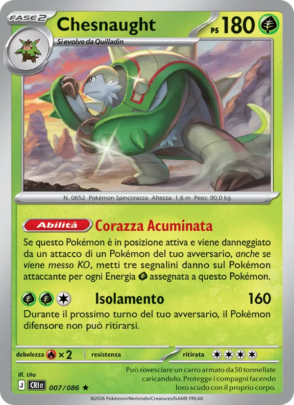 Chesnaught (CRI 007)