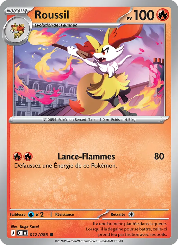 Braixen (CRI 012)