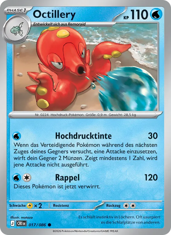 Octillery (CRI 017)