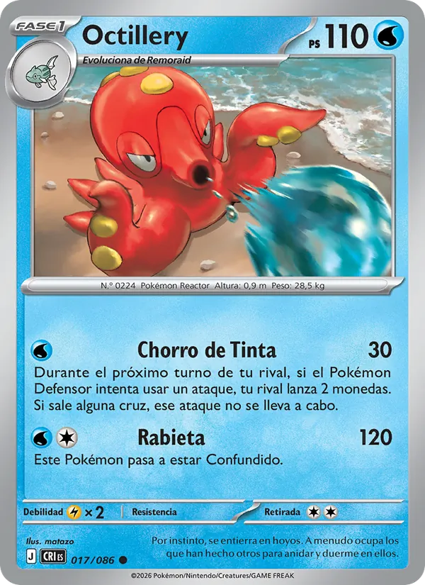 Octillery (CRI 017)