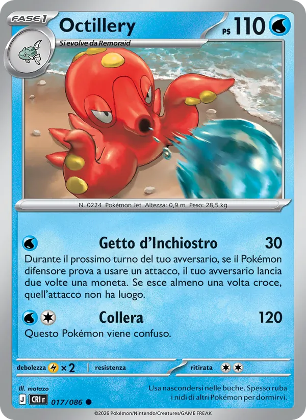 Octillery (CRI 017)