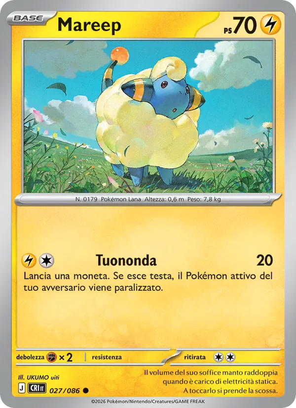 Mareep (CRI 027)