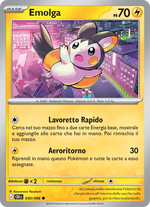 Emolga (CRI 030)