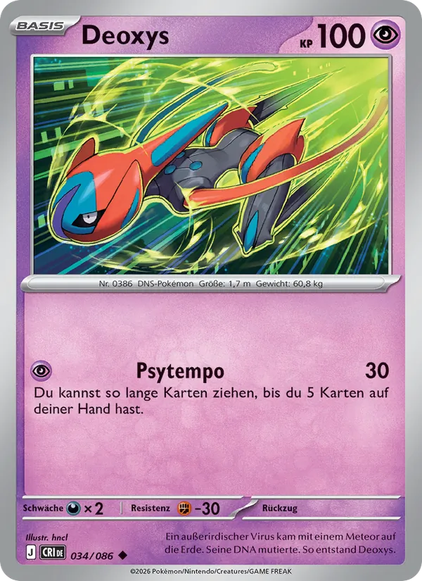 Deoxys (CRI 034)