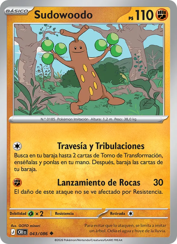 Sudowoodo (CRI 043)