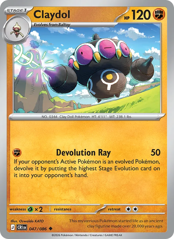 Claydol (CRI 047)
