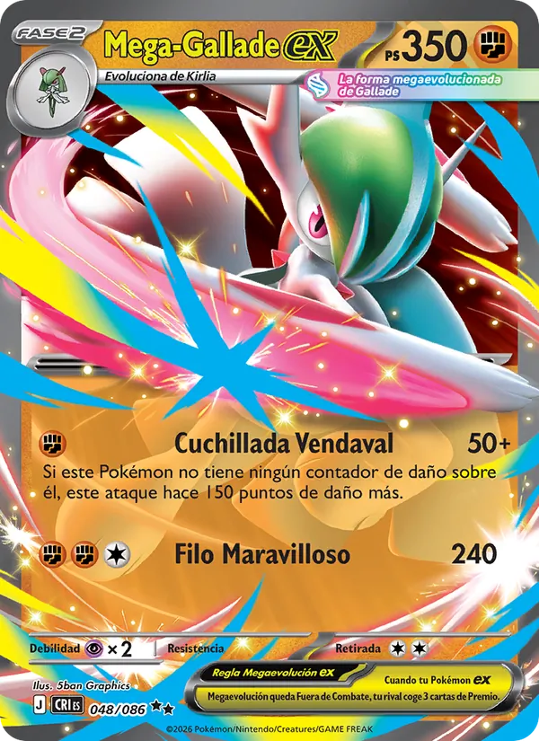 Mega Gallade ex (CRI 048)