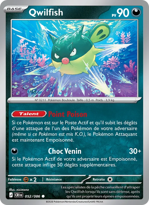 Qwilfish (CRI 052)