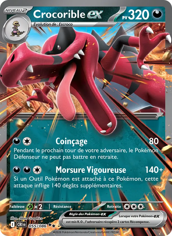 Krookodile ex (CRI 055)